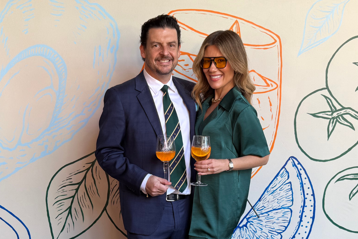 Luke Rowley and Kym Hodgkinson 