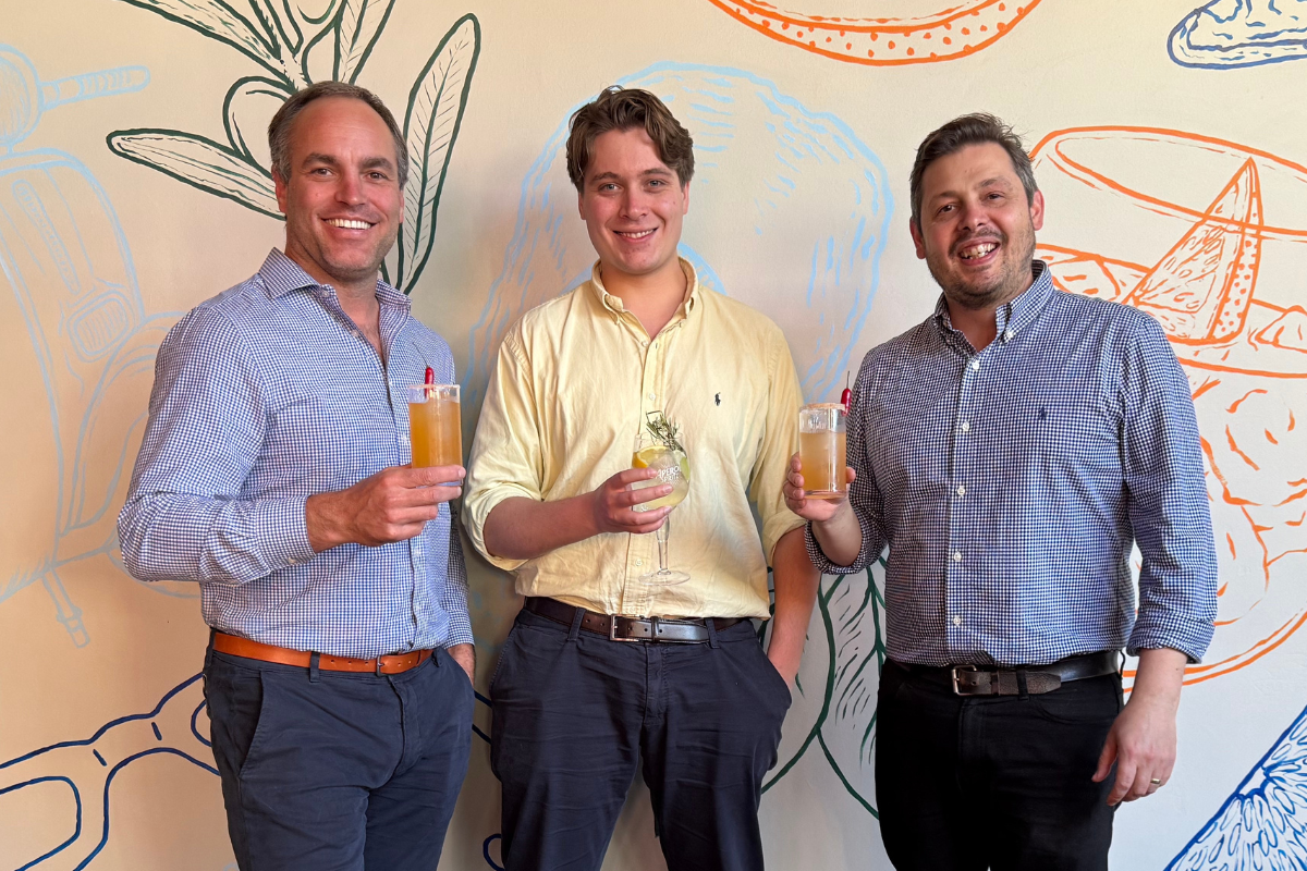 Matias Cavanna, Edouard Peter and Pablo Theodoros