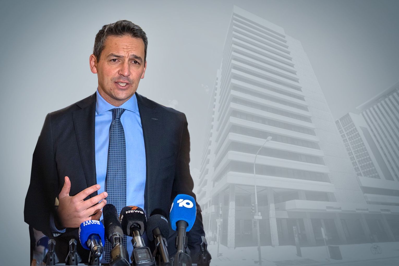 Education Minister Blair Boyer has released data showing a total of 780 compensation claims were made against the Education Department in 2024-25. Graphic: James Taylor