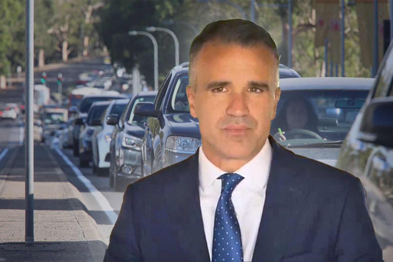 Labor has vowed to take its push for bigger garages to the 2026 State Election. Photo: Tony Lewis/InDaily. Graphic: James Taylor