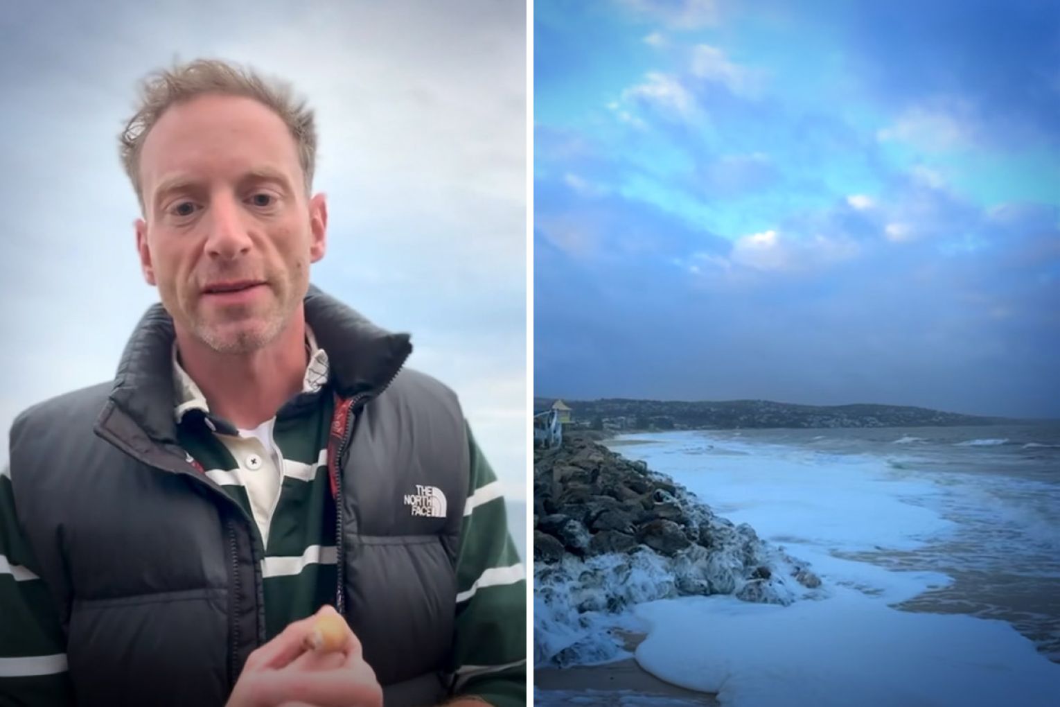 Former MP David Speirs has published an algal bloom recovery plan in what could be the beginning of a state election campaign. Pictures: via Instagram