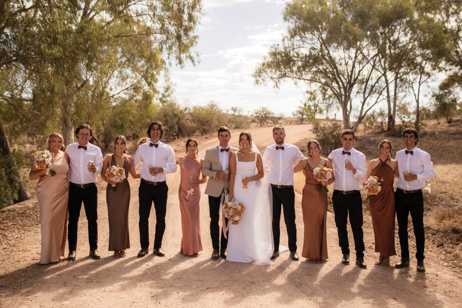 Chloe Allen, Rick Ireland, Jaimee Przibilla, Mitchell Collins, Bianca Lowe, Fraser and Isabelle Collins, Austin Lowe, Charlotte Kerin, Riley Collins, Kelsey Gepp and Lawson Collins.