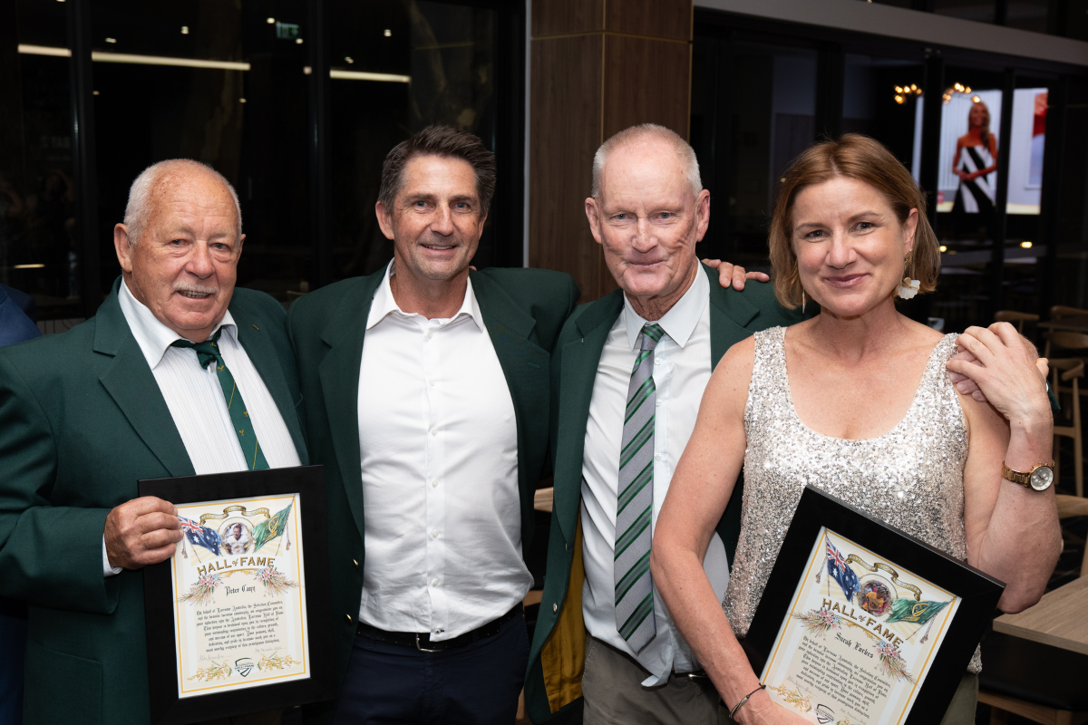 Peter Cann, Scot Griffin, Jeff Kennedy and Sarah Forbes