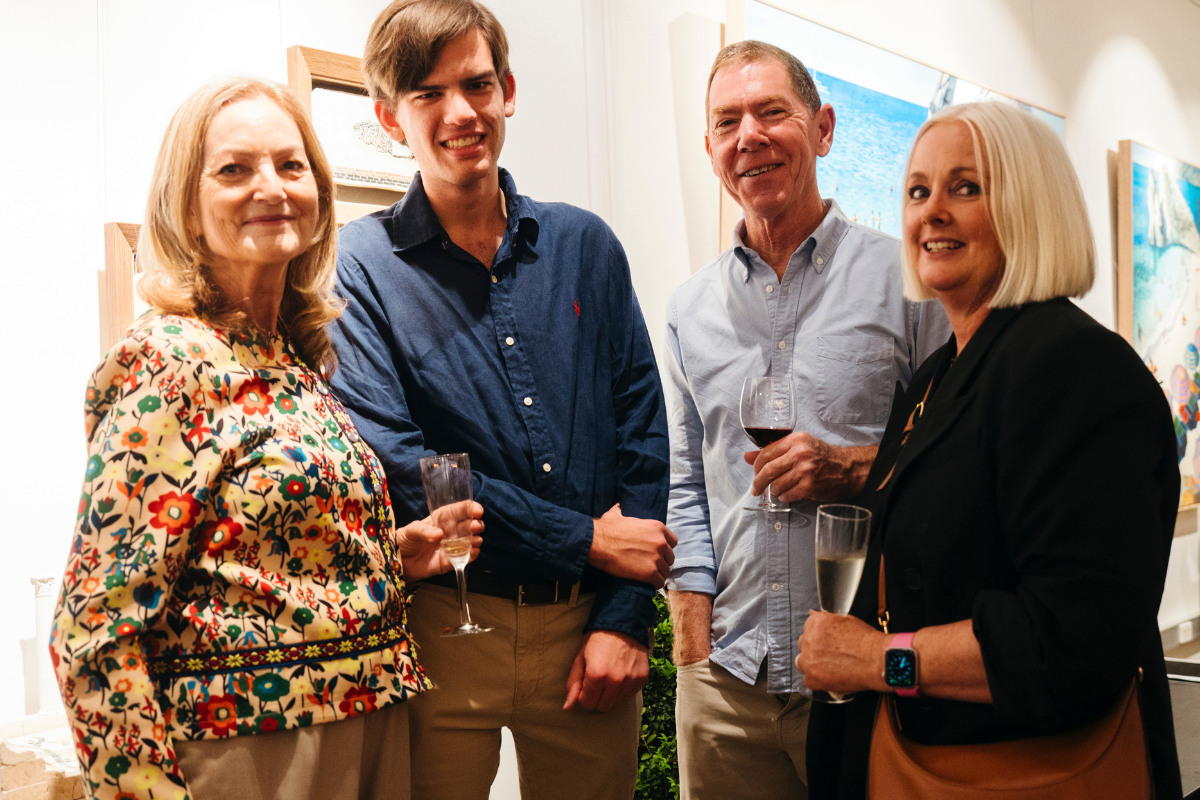 Caty Jarvis, Xavier Damiani, Jamie Jarvis and Alex Shanahan