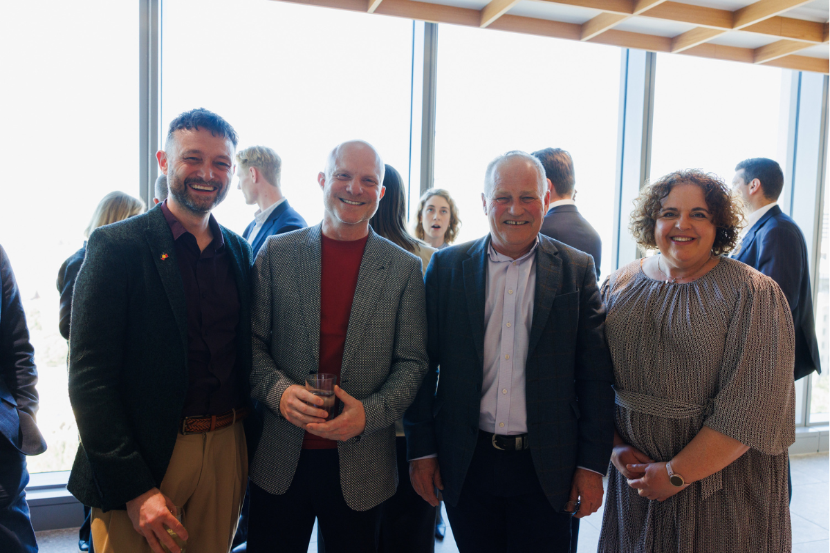 Craig Jones, Paul Mayers, Peter Stevens and Verity Kingsmill