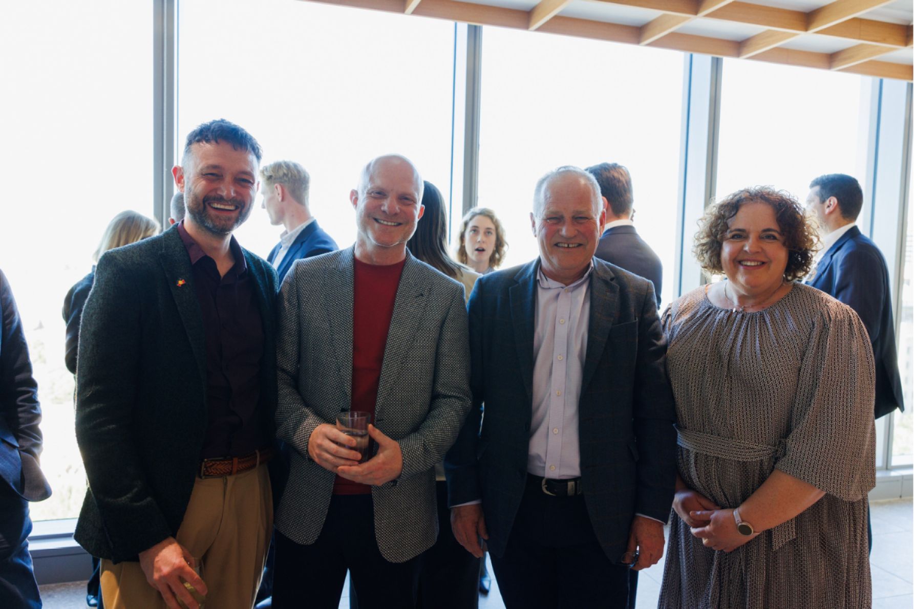 Craig Jones, Paul Mayers, Peter Stevens and Verity Kingsmill