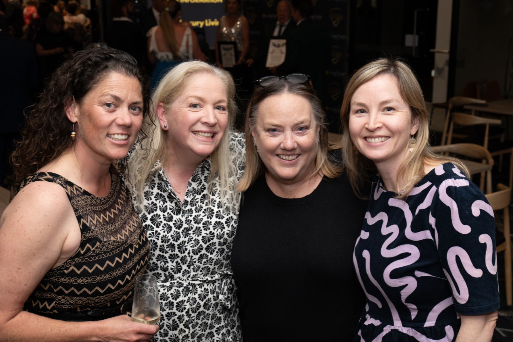 Angela Jones, Cherylea Dale, Stacey Appleton and Lucy Commis