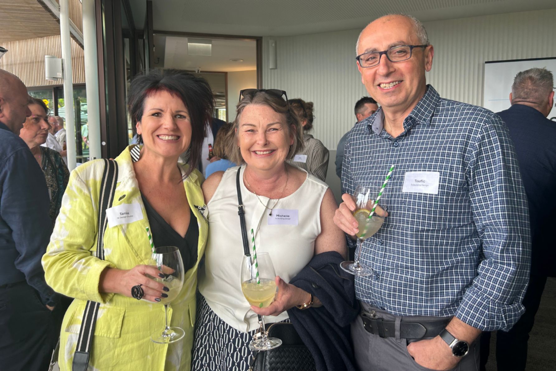 Tania Kloester, Michelle Kaissi and Toufic Kaissi