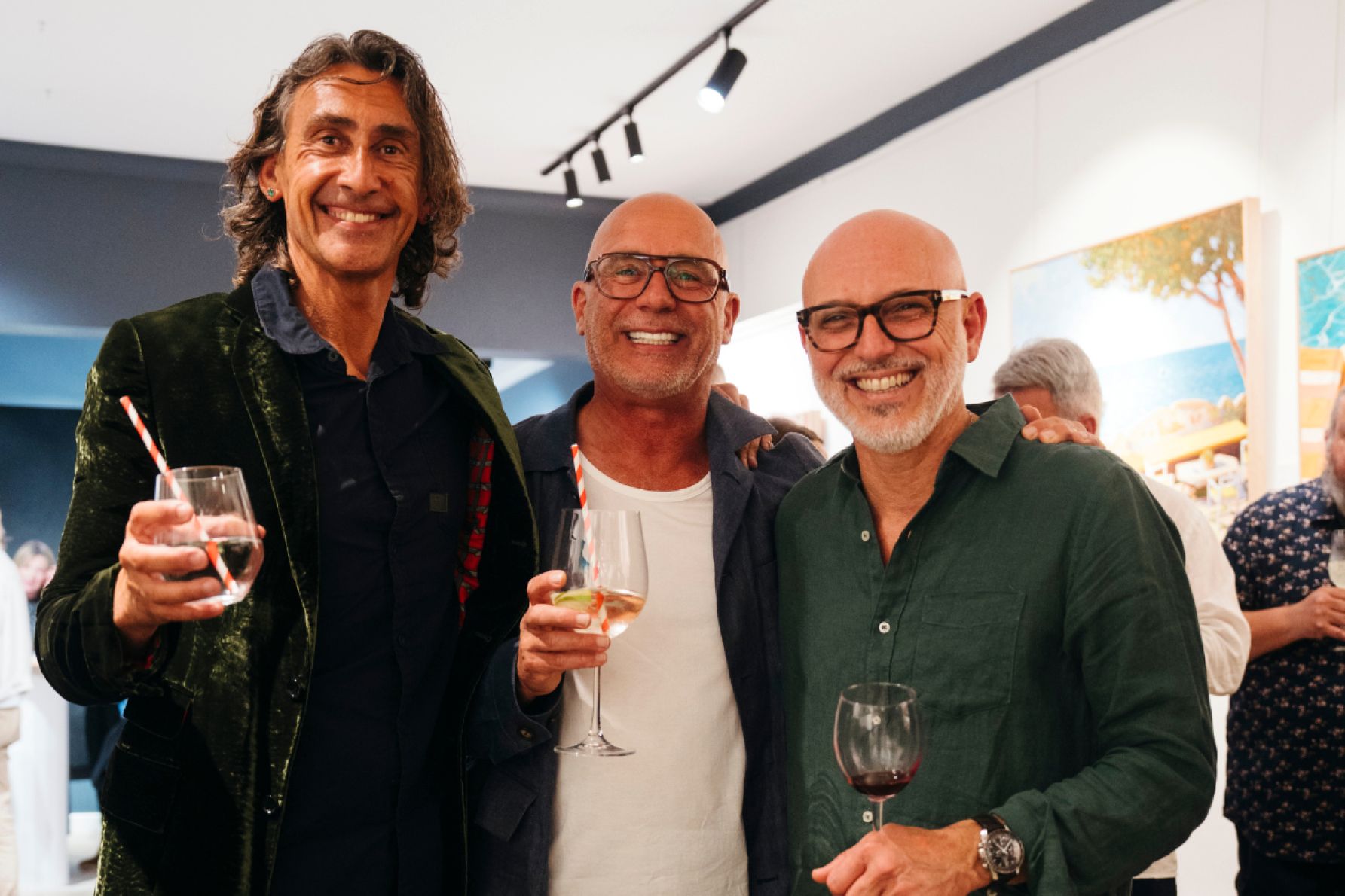 Steve Huyton, Arthur Huisint Veld and Gino Campagnaro