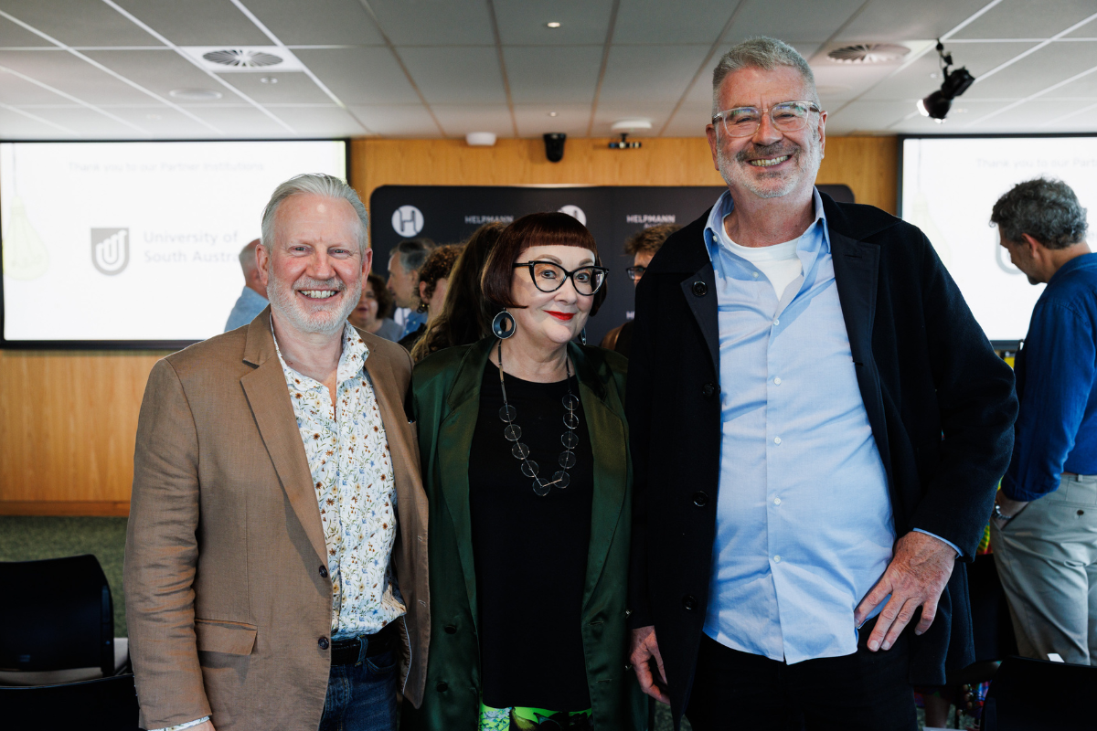 Mark Jones, Diana Jaquillard and Andrew Leunig