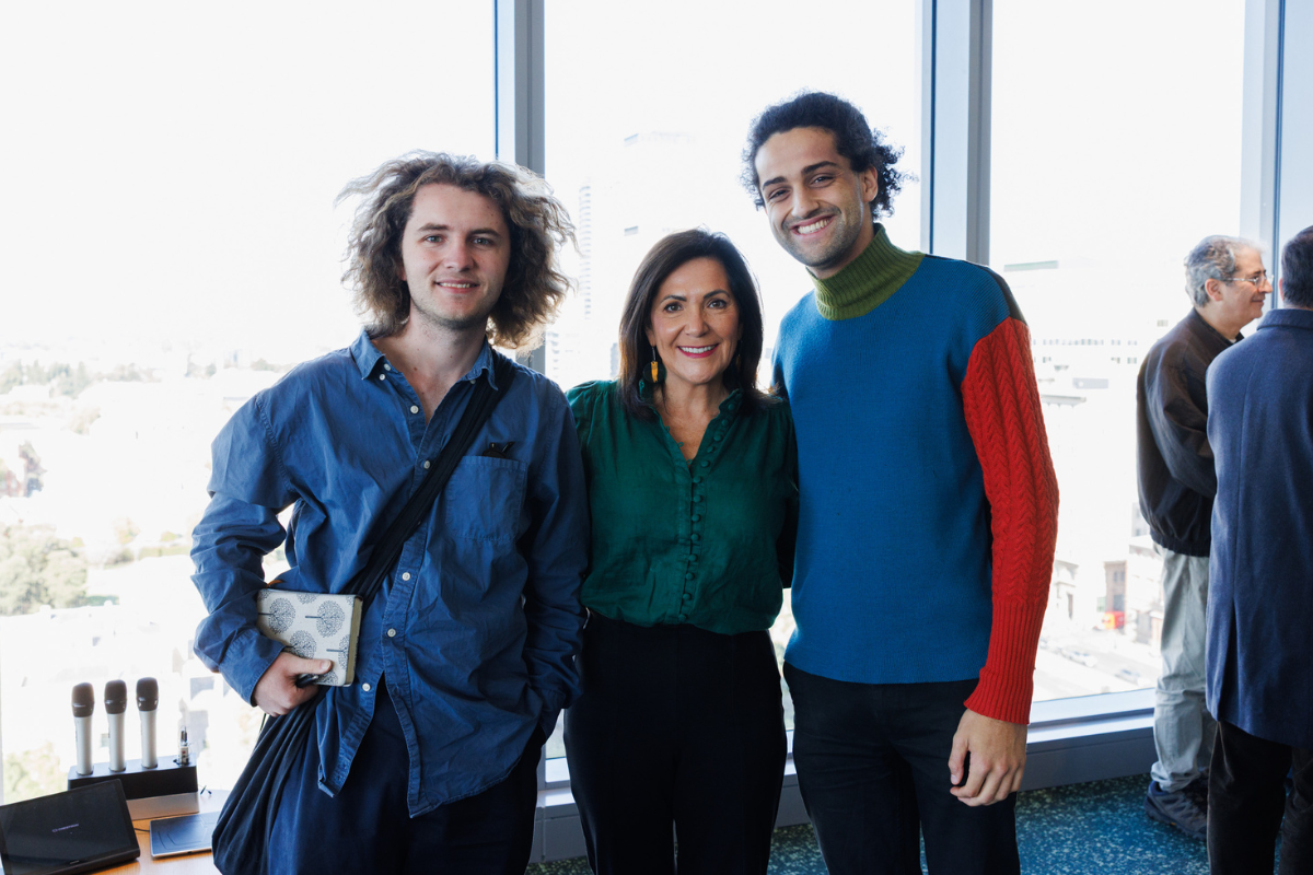 Sam Wilson, Jane MacFarlane and Jachin Mee