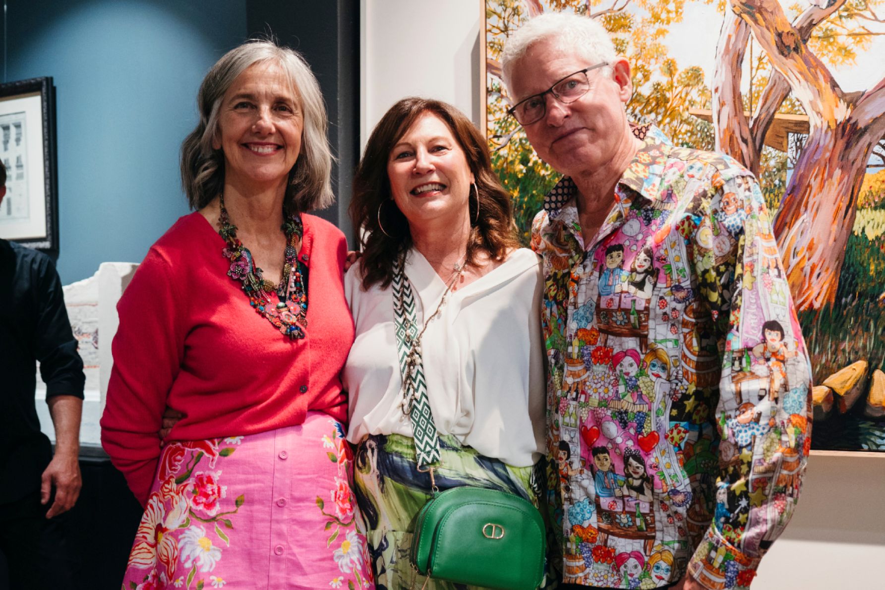 Adriana Santini, Lin Mctuire and Art Wigell