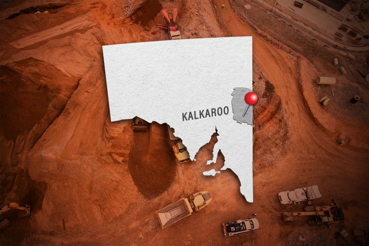 Havilah and Sandfire are moving forward with a major copper mining project in the state's far north. Photo: Unsplash. Graphic: Jayde Vandborg/InDaily.