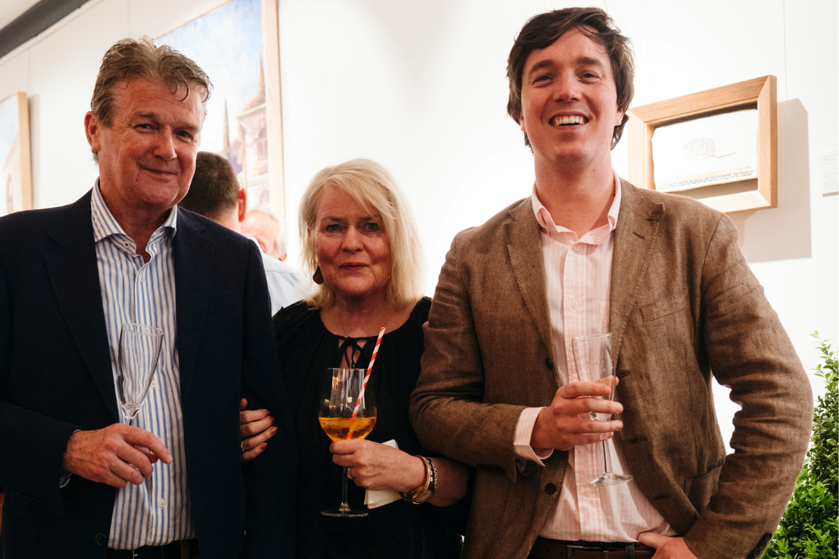 Derek McNair, Jill McNair and Callum McNair