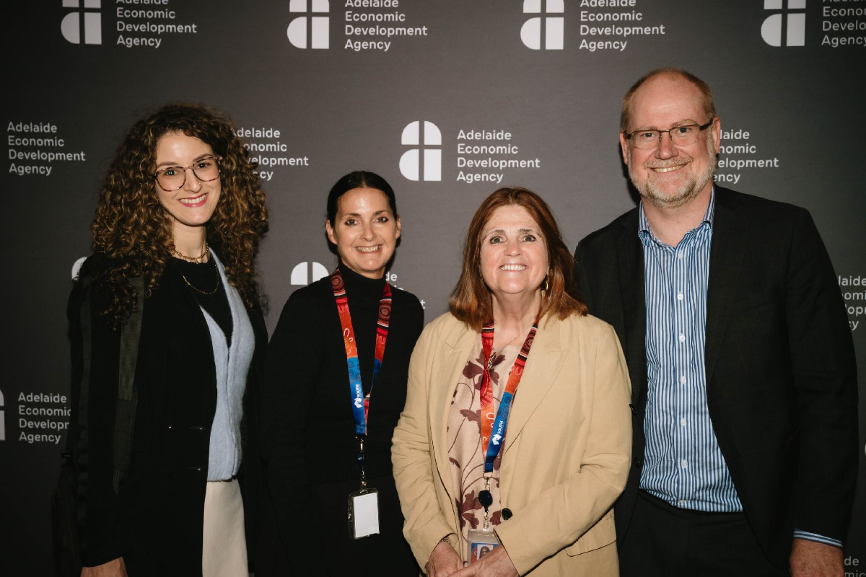 Alexandra Paxinos, Lorraine White, Miranda Lang and Mark Phelps