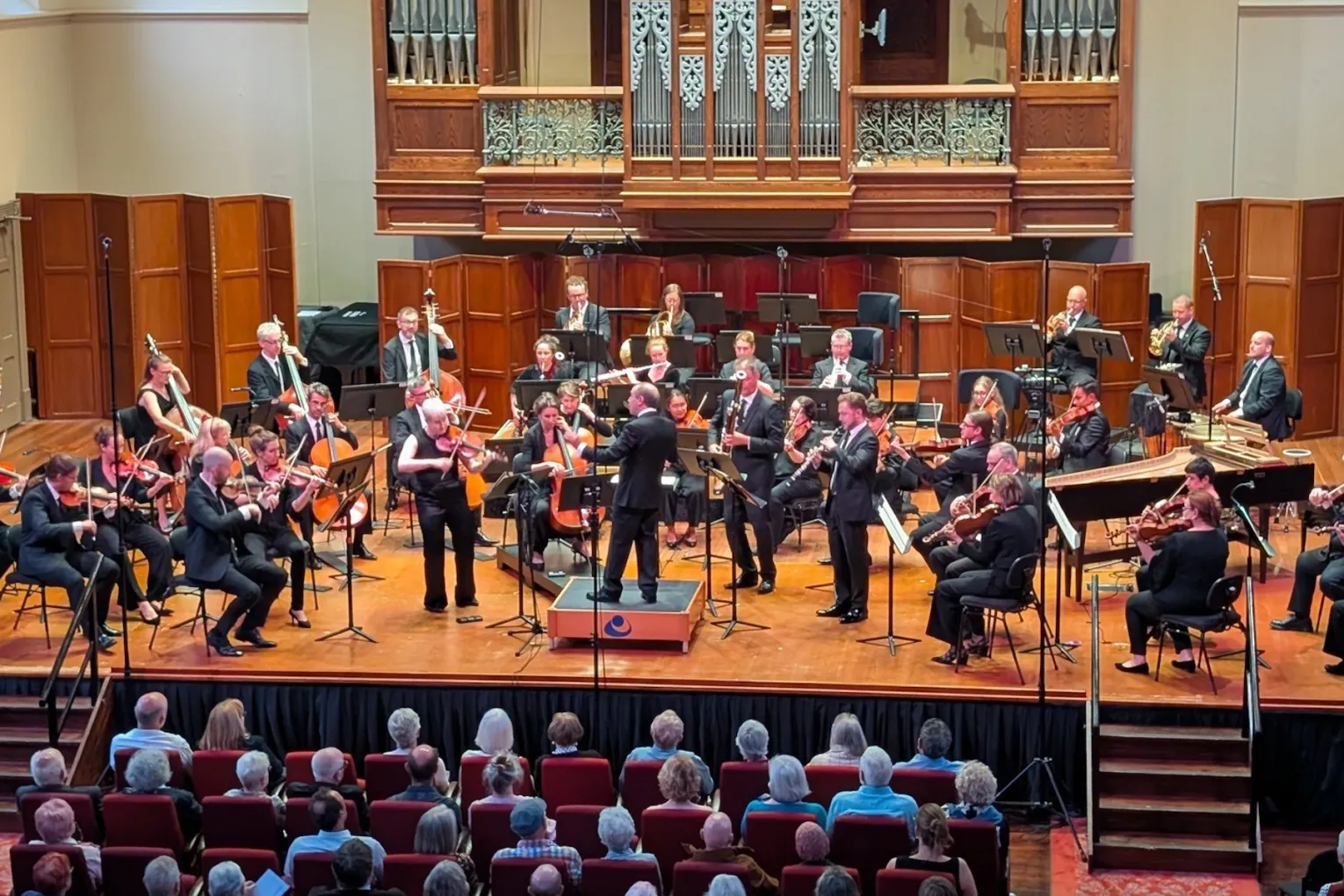 Adelaide Symphony Orchestra perform at Elder Hall. Photo: Supplied