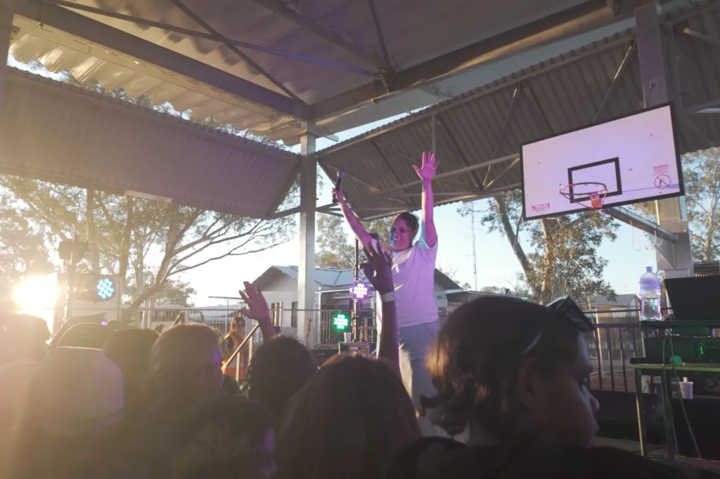 DEM MOB music marks new $33m APY Lands school opening