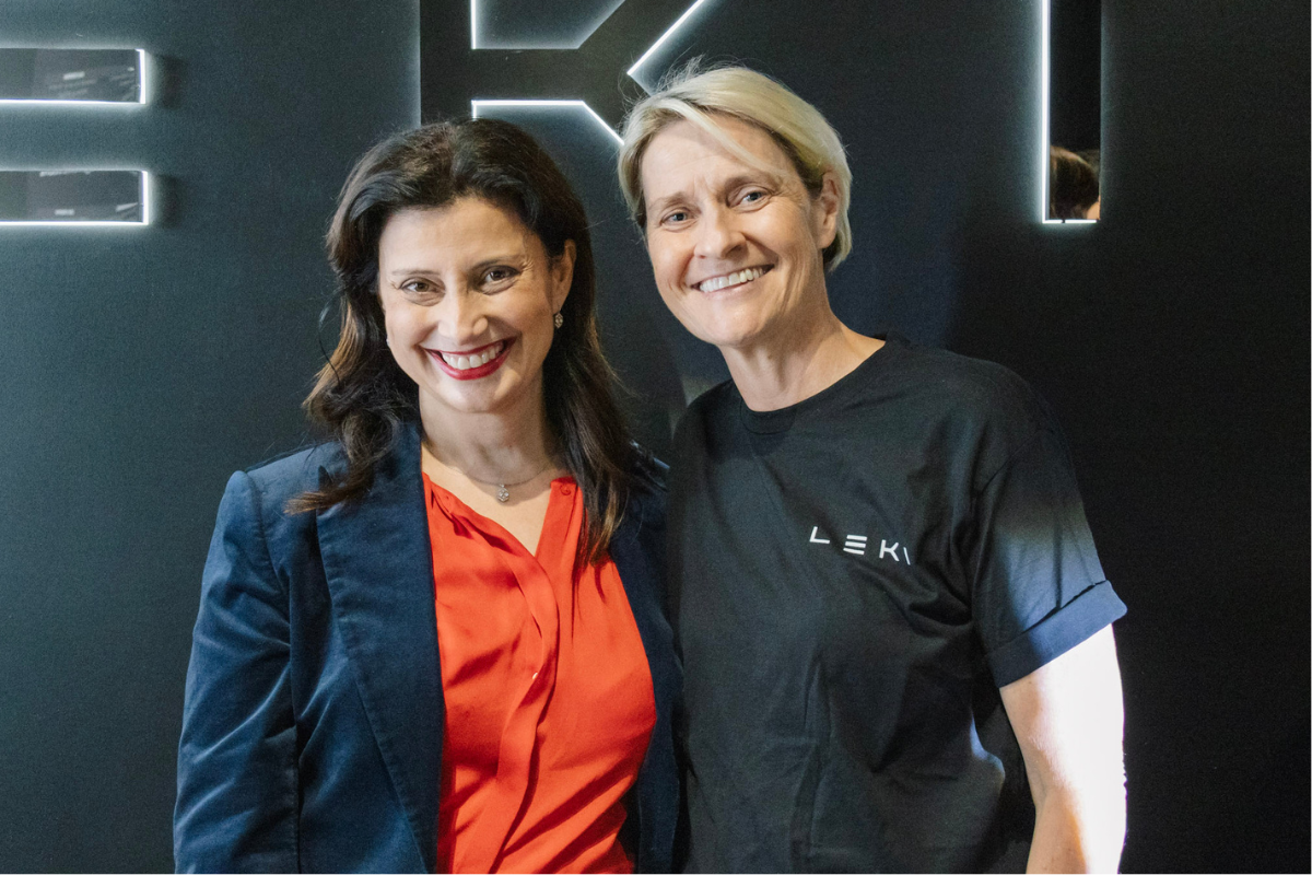 Andrea Michaels and Fairlie Delbridge