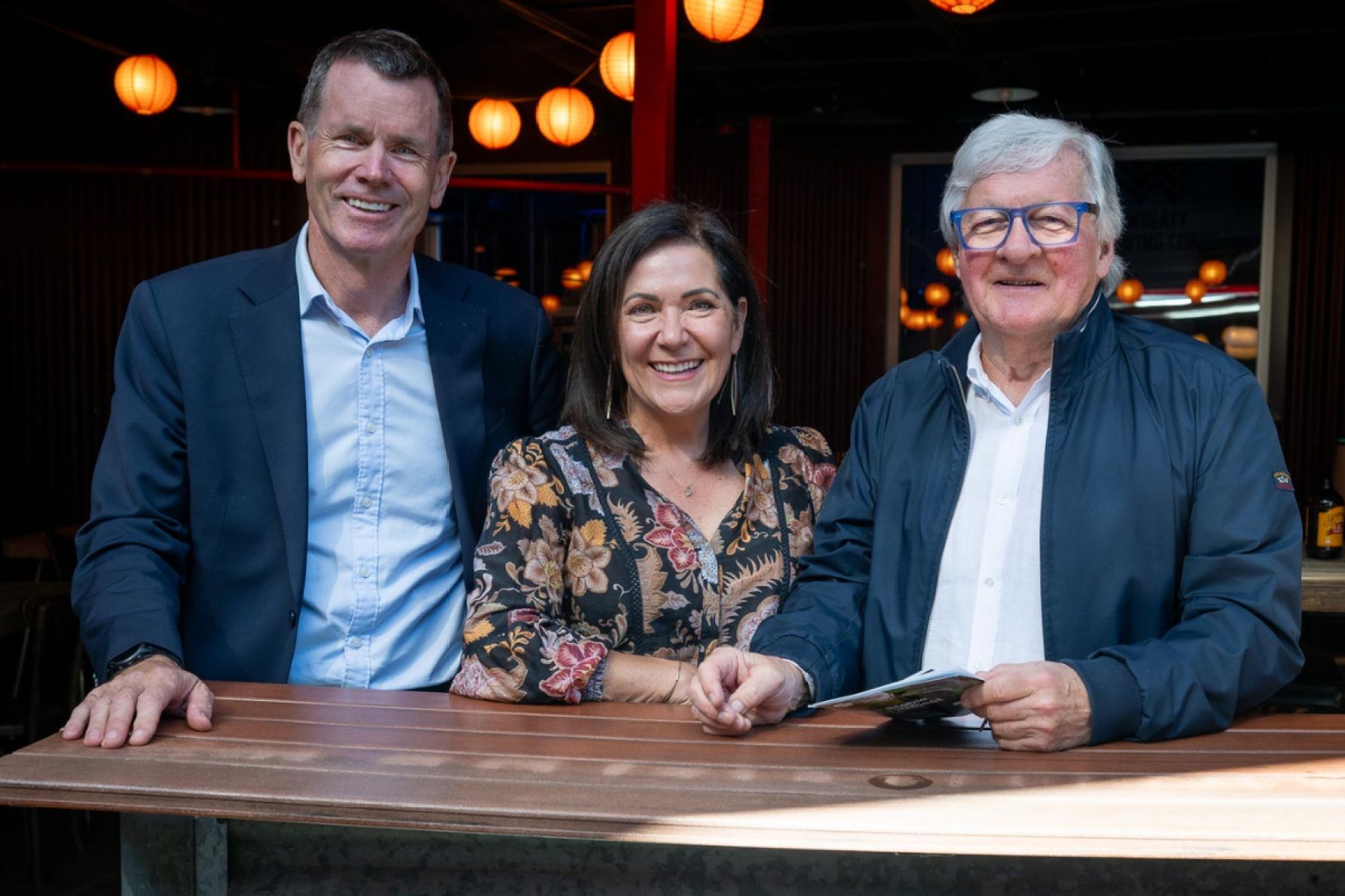 Andrew Bills, Jane MacFarlane and David McKee