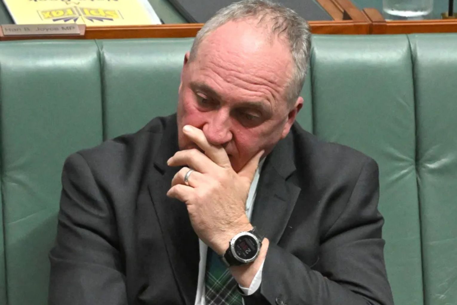 Should I stay or should I go? Barnaby Joyce is contemplating his next career move. 