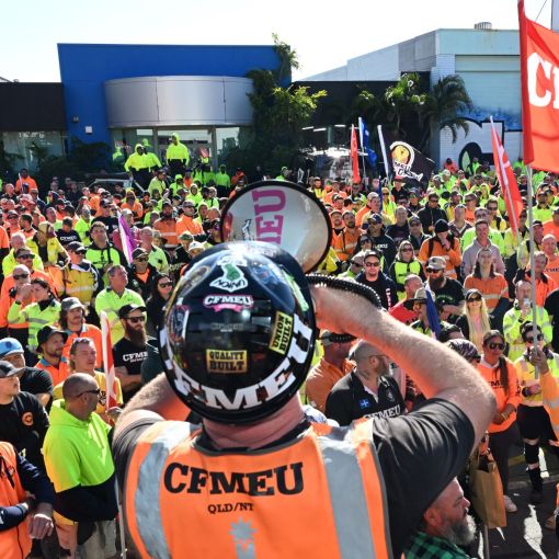 Thumbnail for Police accused of signing secret agreement with CFMEU