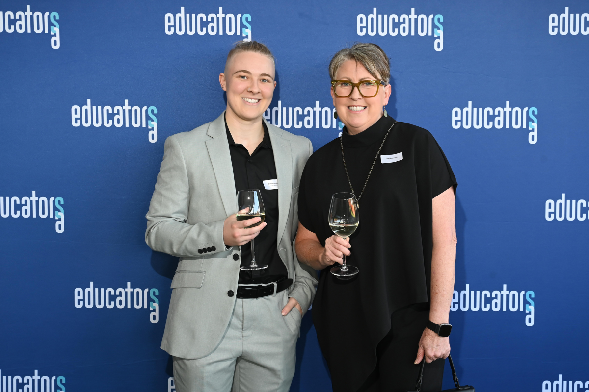 Caitlin Heinjus and Tracy Heinjus