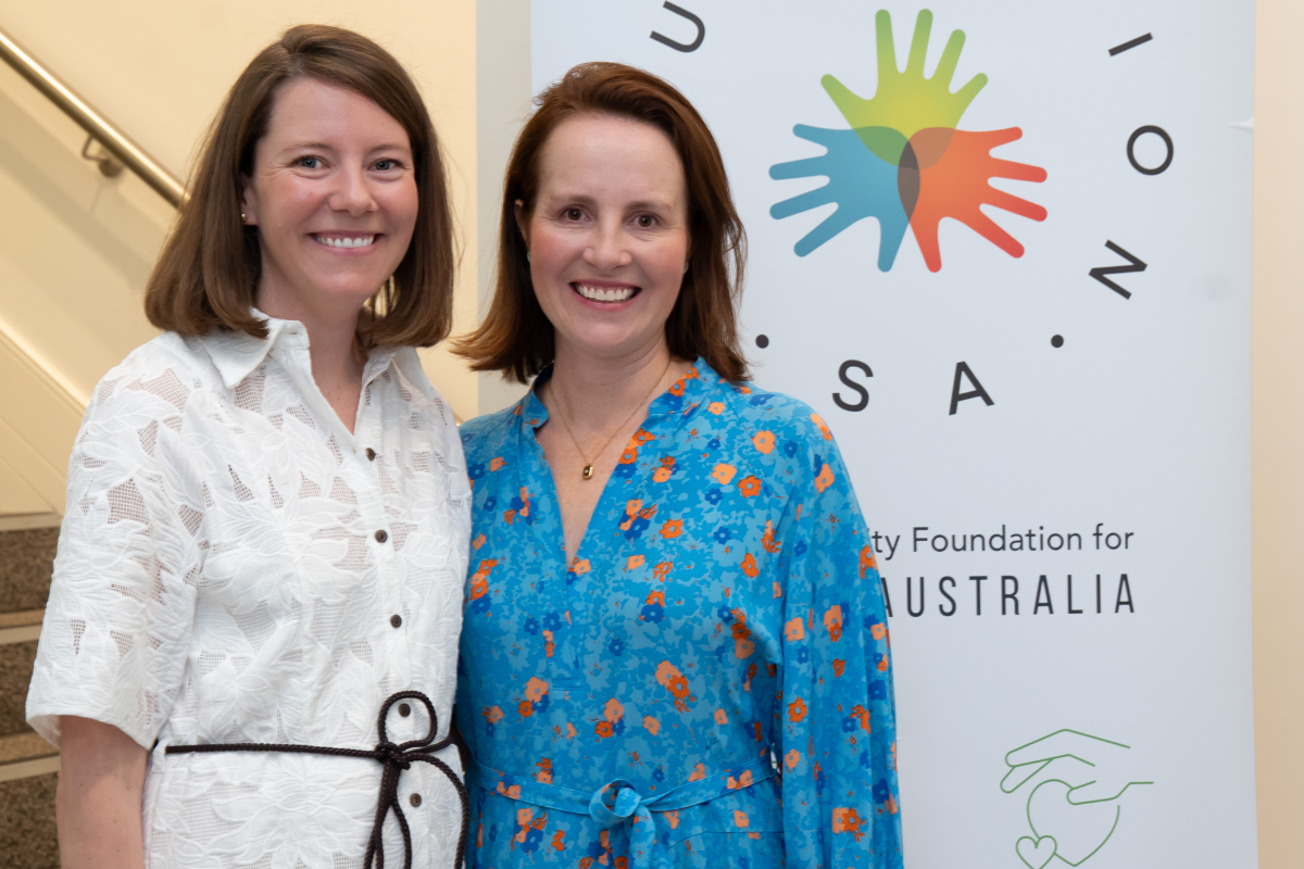 Chelsea Gillies and Sophie Doyle