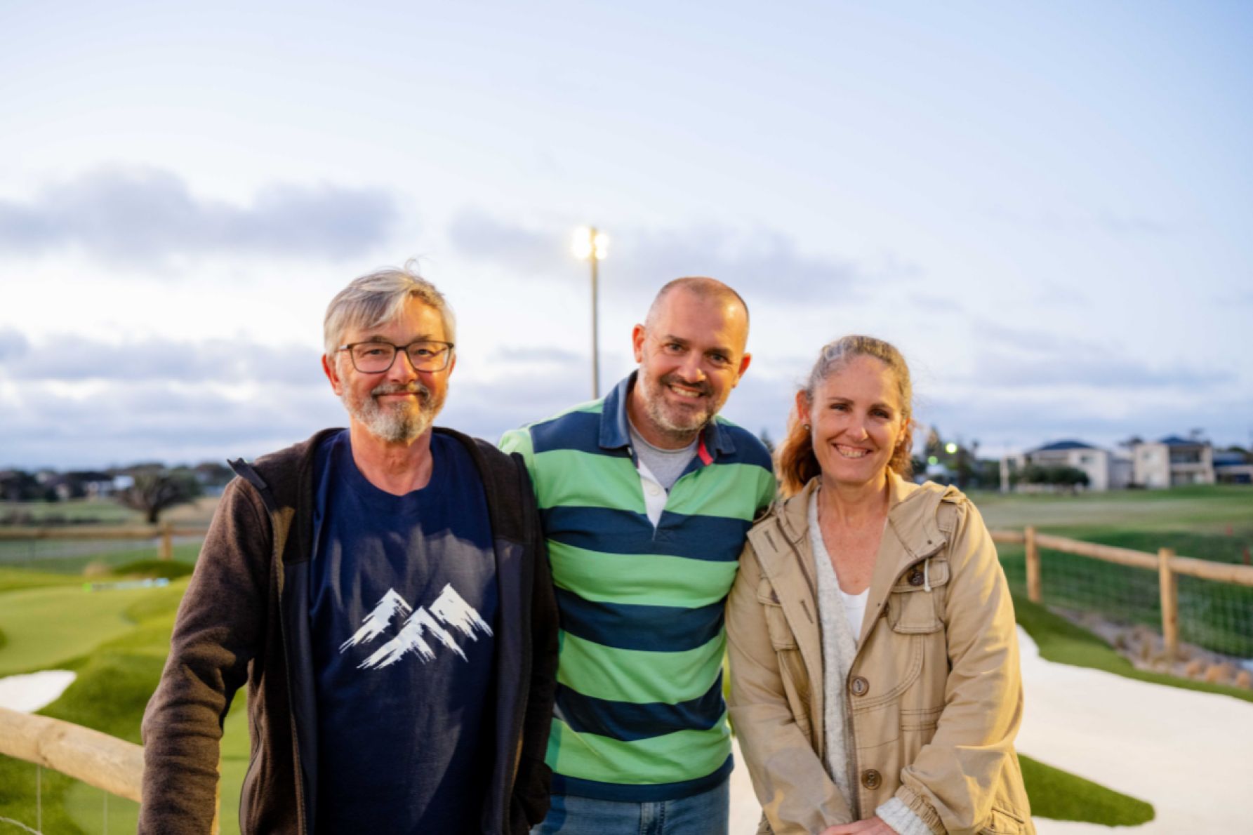Chris French, Steve Allen and Belinda Seymour