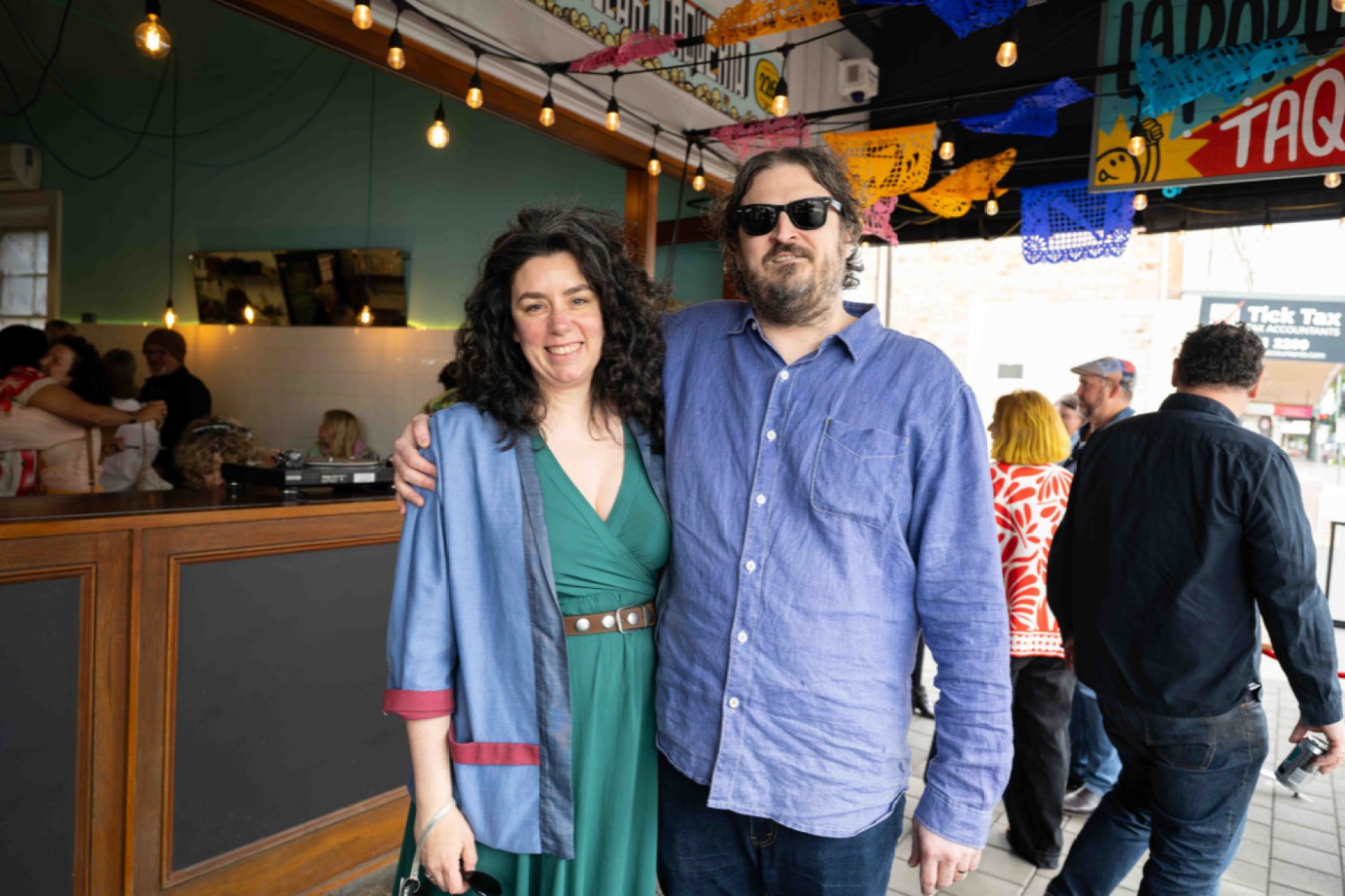 Coco Fox and Daniel Jackson