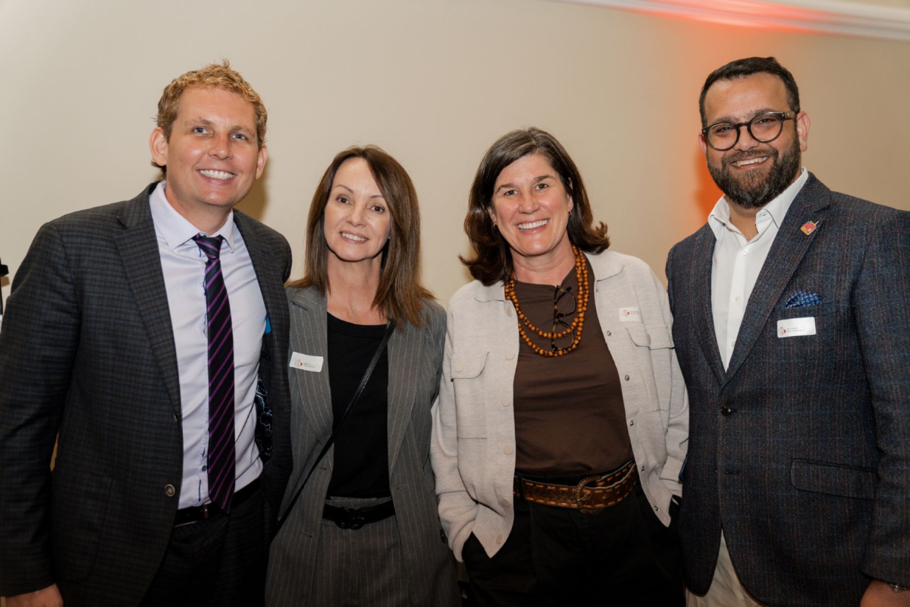 Darren Pike, Vikki Friscic, Nat Morley and Ryan Honter