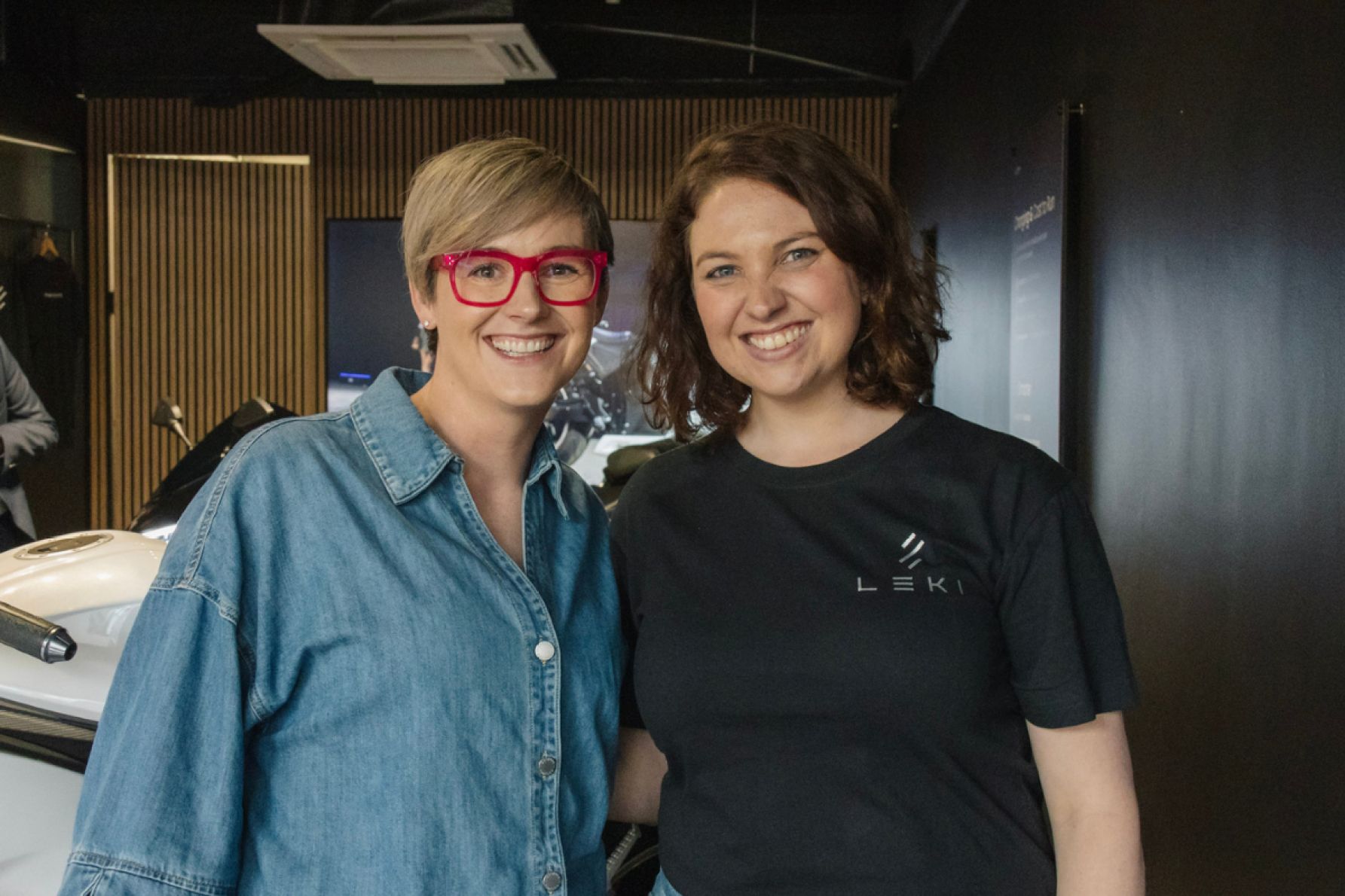 Dominie Cooke and Emily Bennett