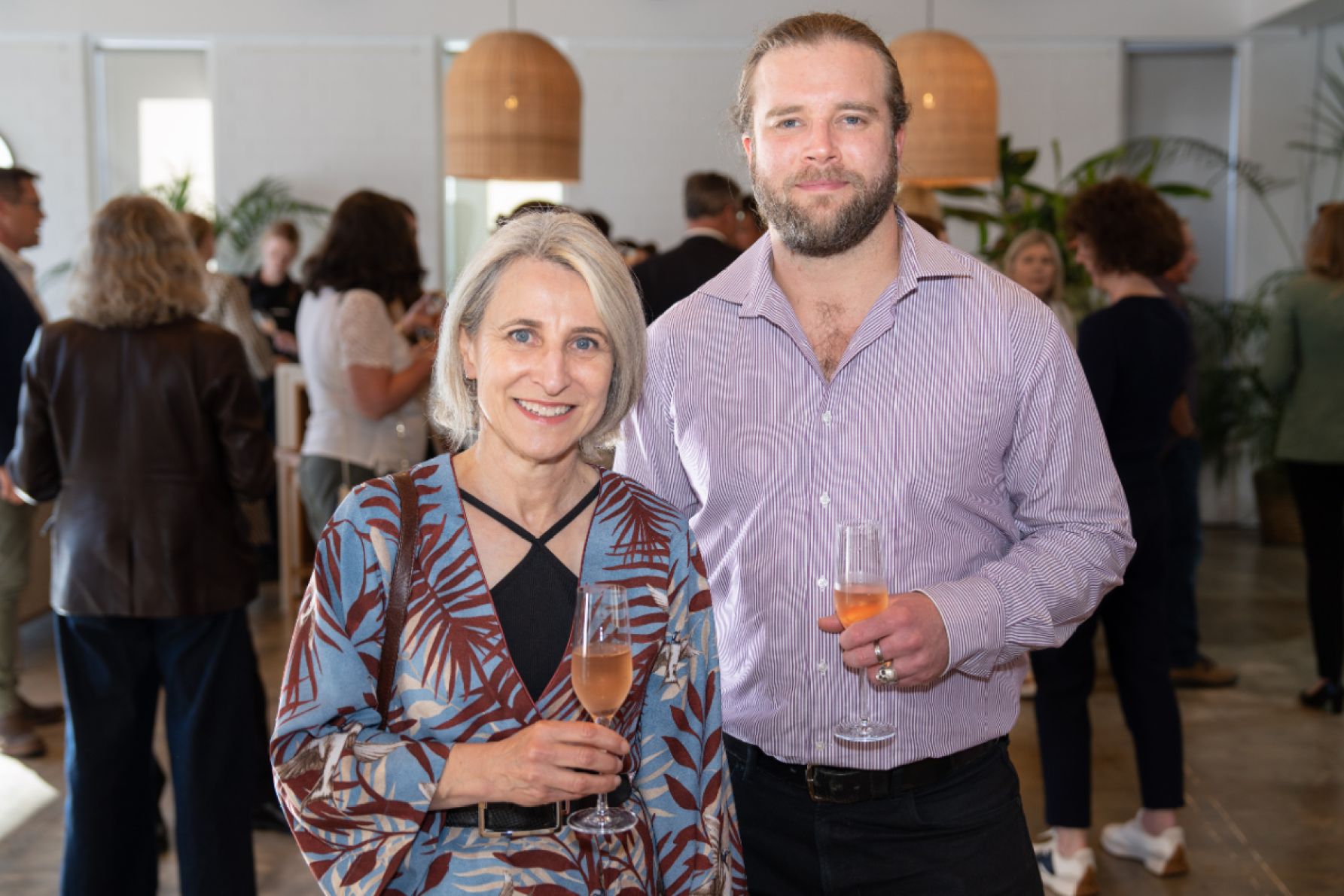 Helene Perry and Nick Bohanes