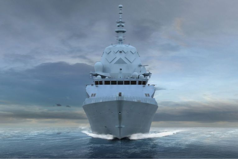 Thumbnail for Build milestone in multibillion-dollar Hunter frigate project