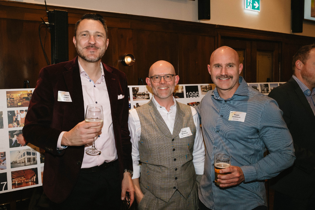 Jason Cann, Gerald Matthews & Regan Anderson