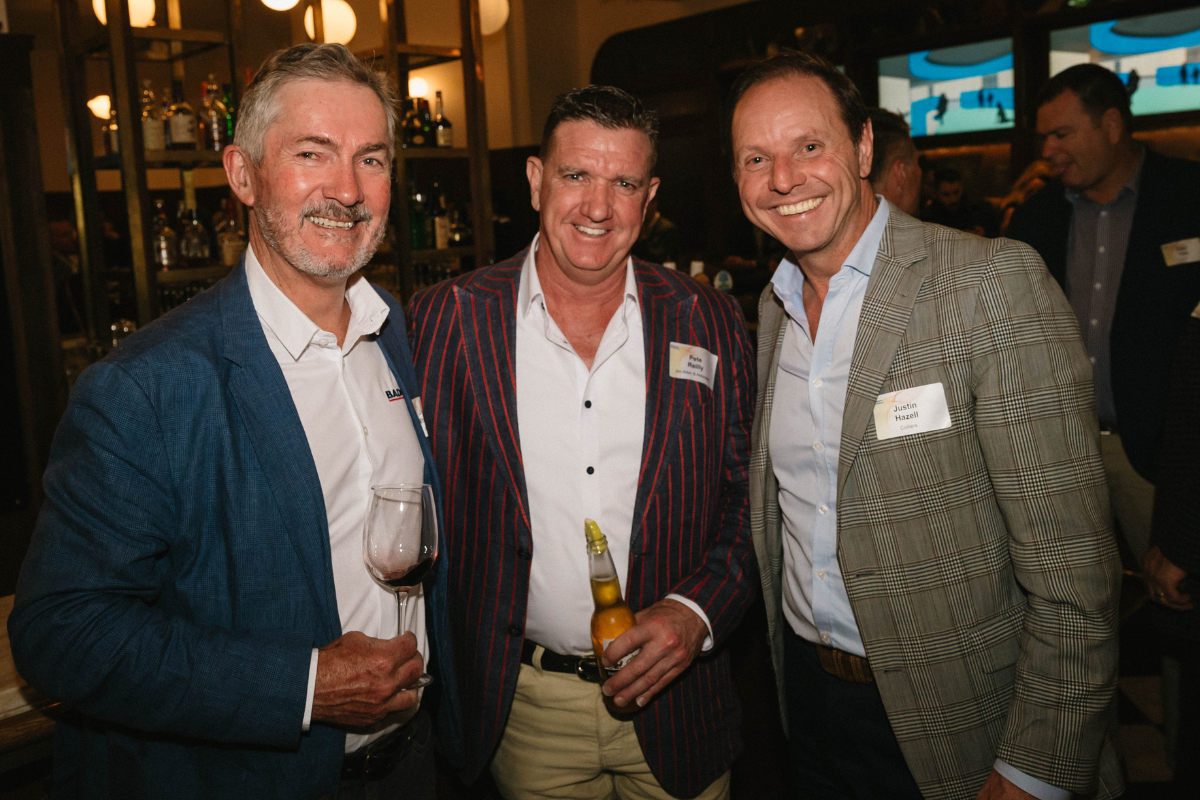 Jim Whiting, Pete Reilly and Justin Hazell