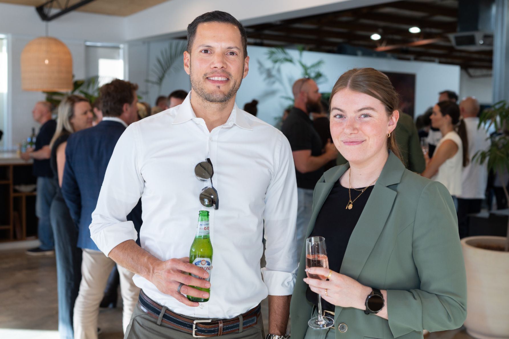 Juan Briceno and Amelia Turner