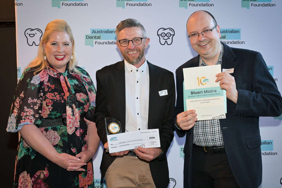 Katrine Hildyard, Stuart Modra and Greg Miller