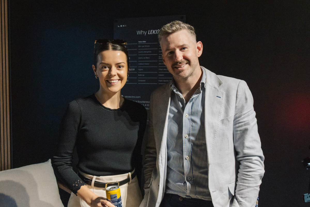 Laura Turner and Trent Malycha