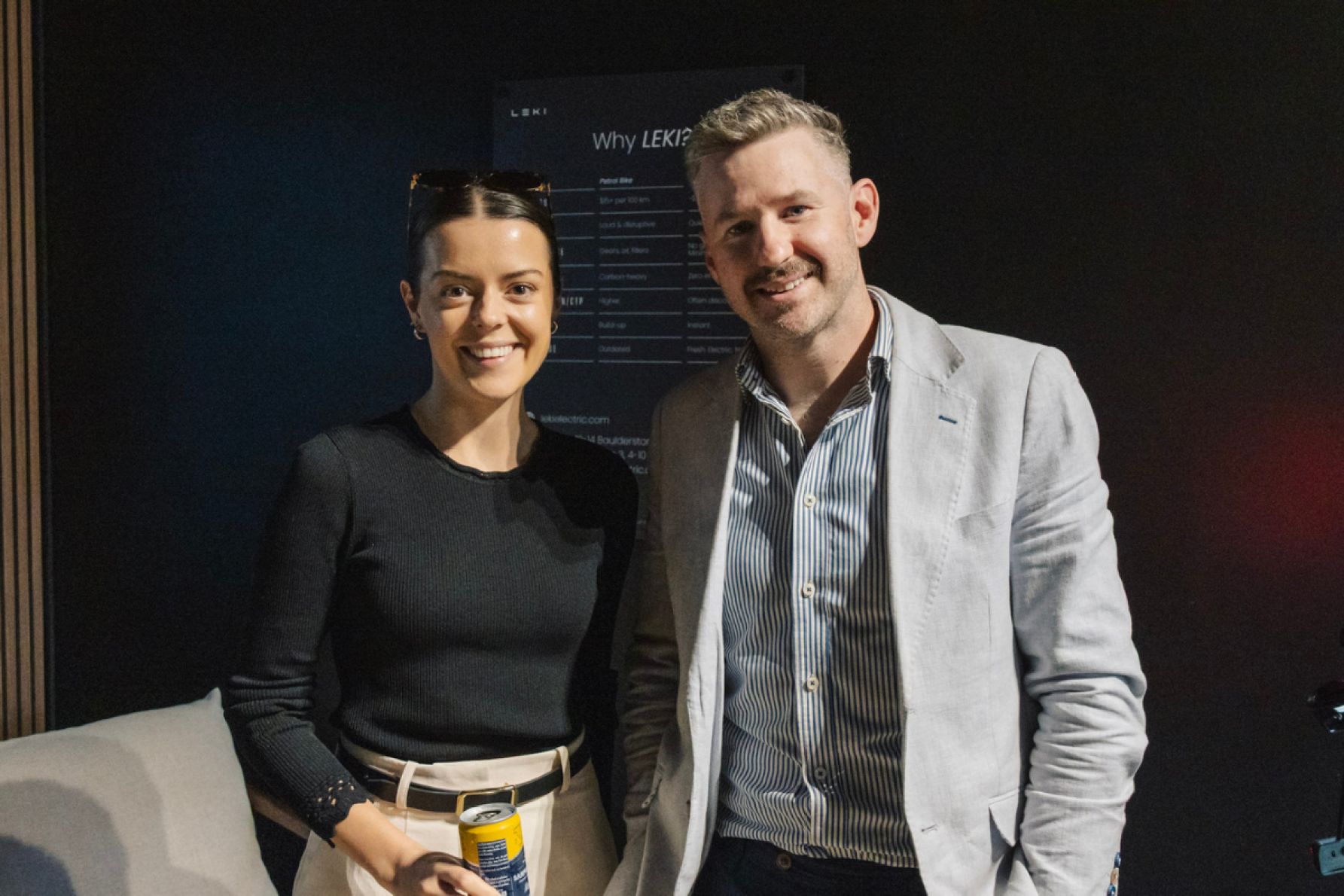 Laura Turner and Trent Malycha