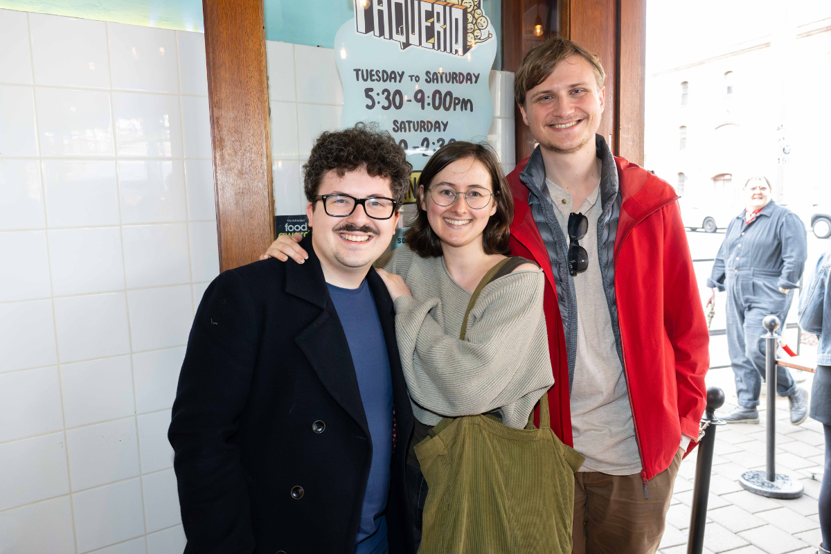 Lazaras Panayiotou, Annika Stewart and Busby Cavanagh