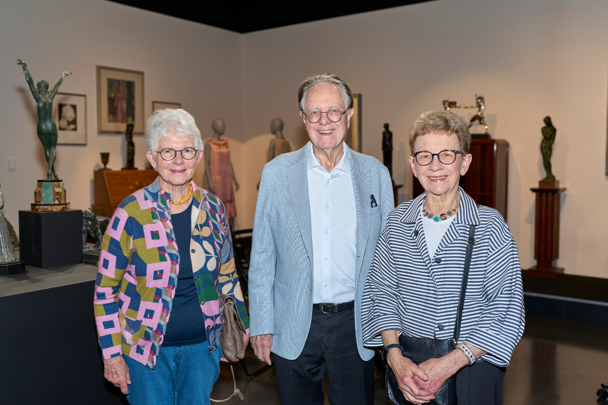 Lesley Smith, Andrew Gwinnett and Marilyn Seidel