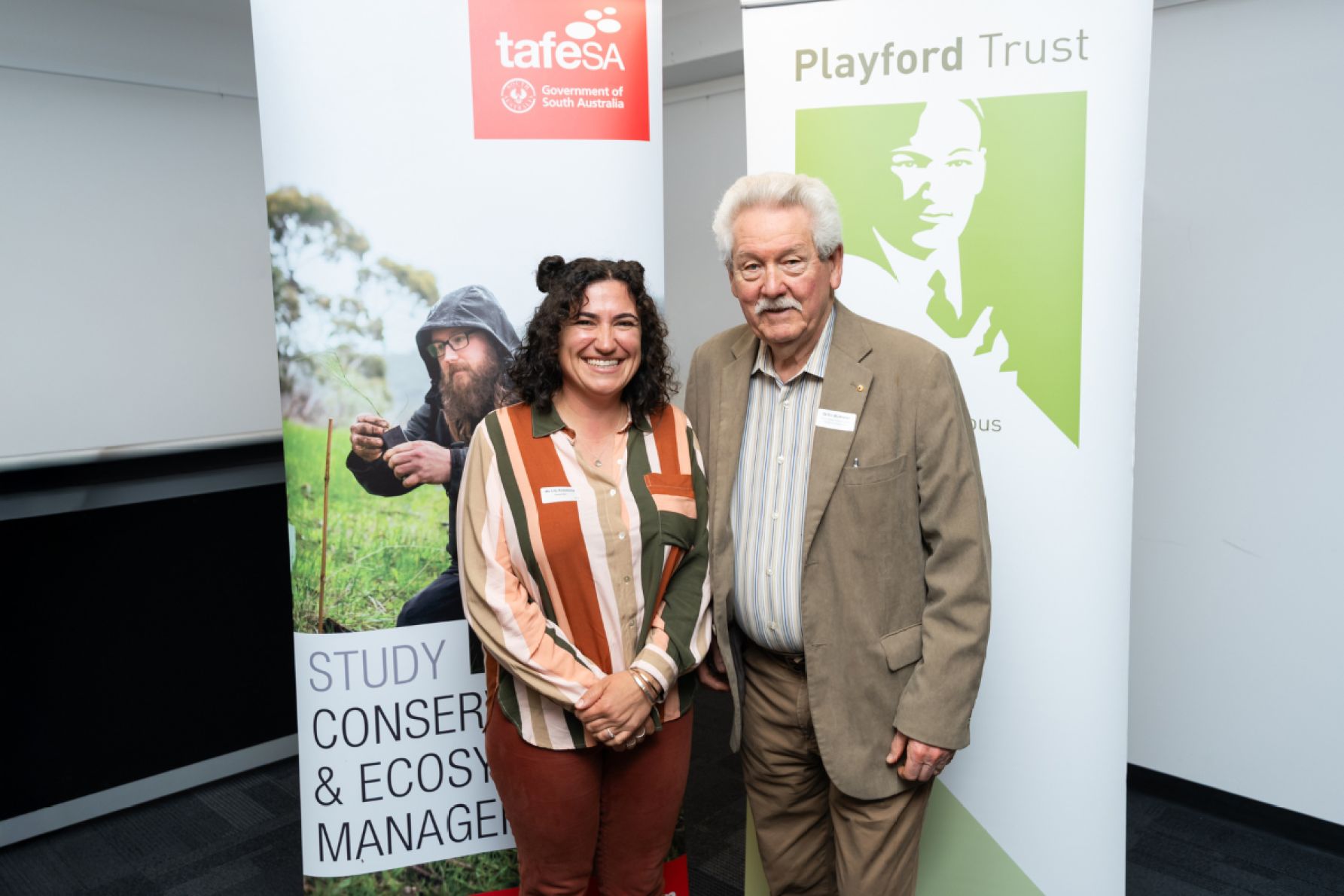 Lily Anesbury and Ed McAlister