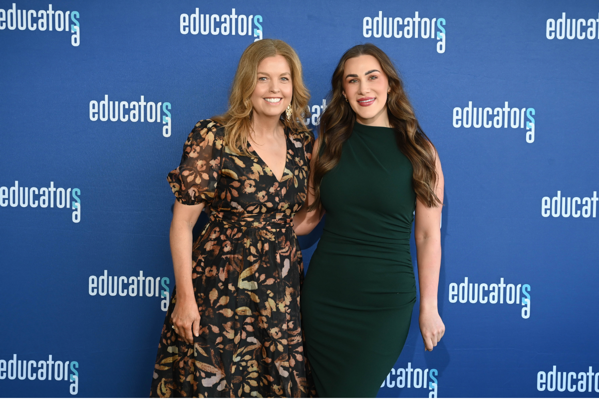 Linda Rick and Lauren Kluske