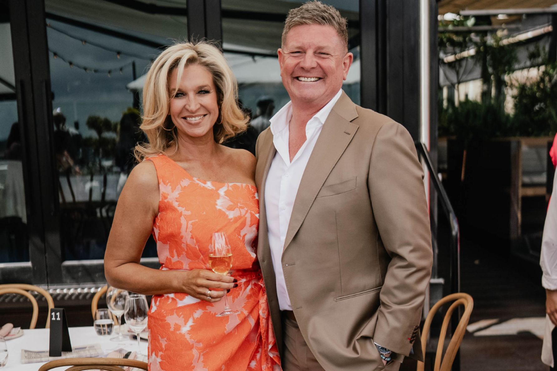 Lisa Russo and Mark Philp