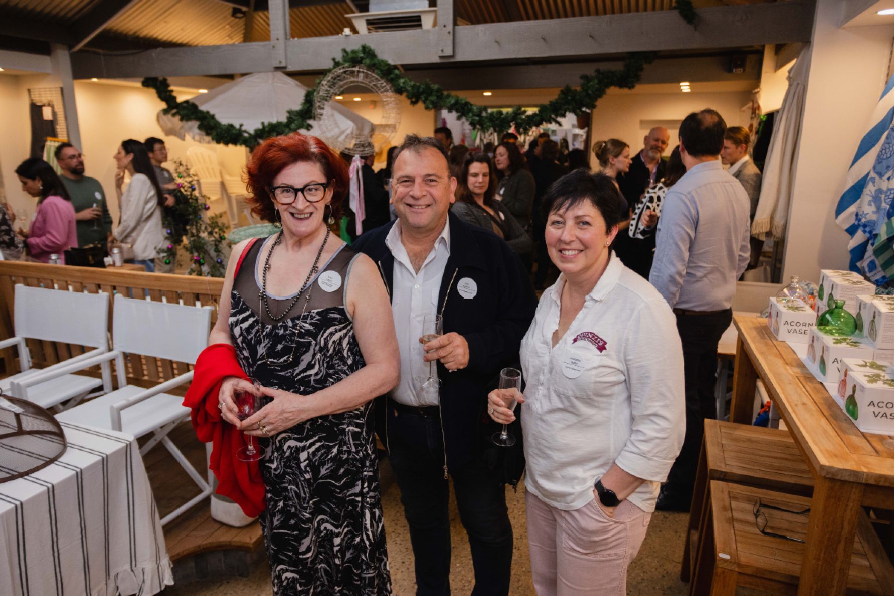 Liza Lanzi, Joe Quinzi and Antonetta Quinzi