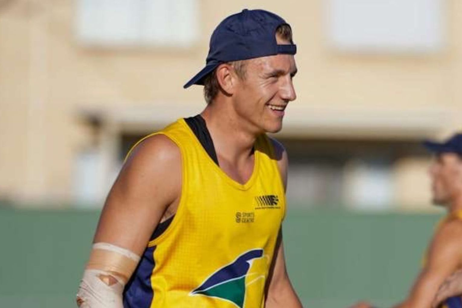 Lukas Cooke was left "disappointed" after not being drafted to an AFL club. Photo: supplied.