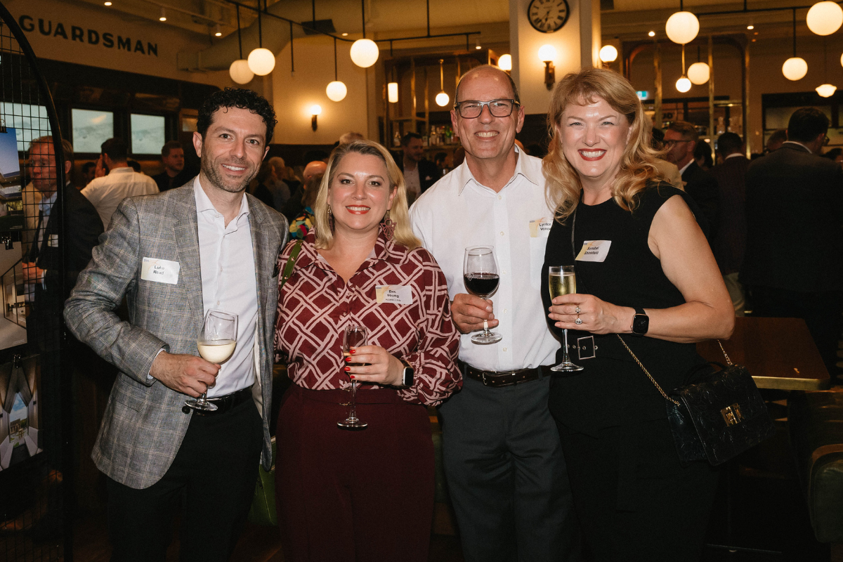 Luke Read, Bec Young, Lynton Vonow and Annabel Shinkfield