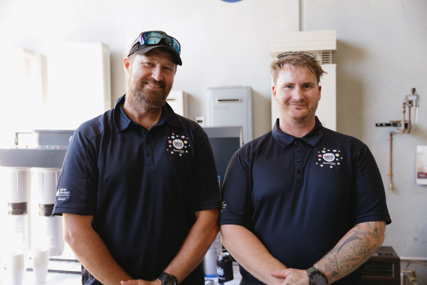 Luke Walker and Brendan Lees