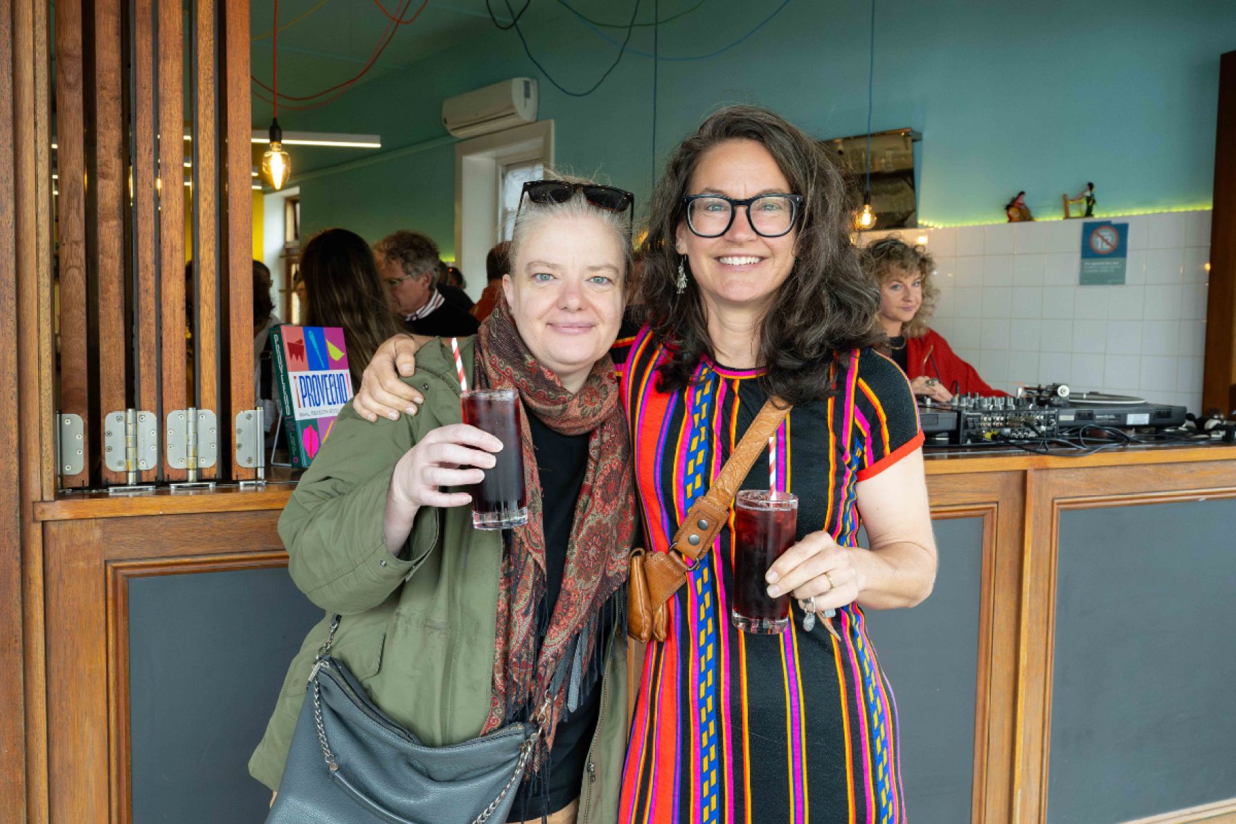 Marianne Sandstrom and Lauren McWhirter