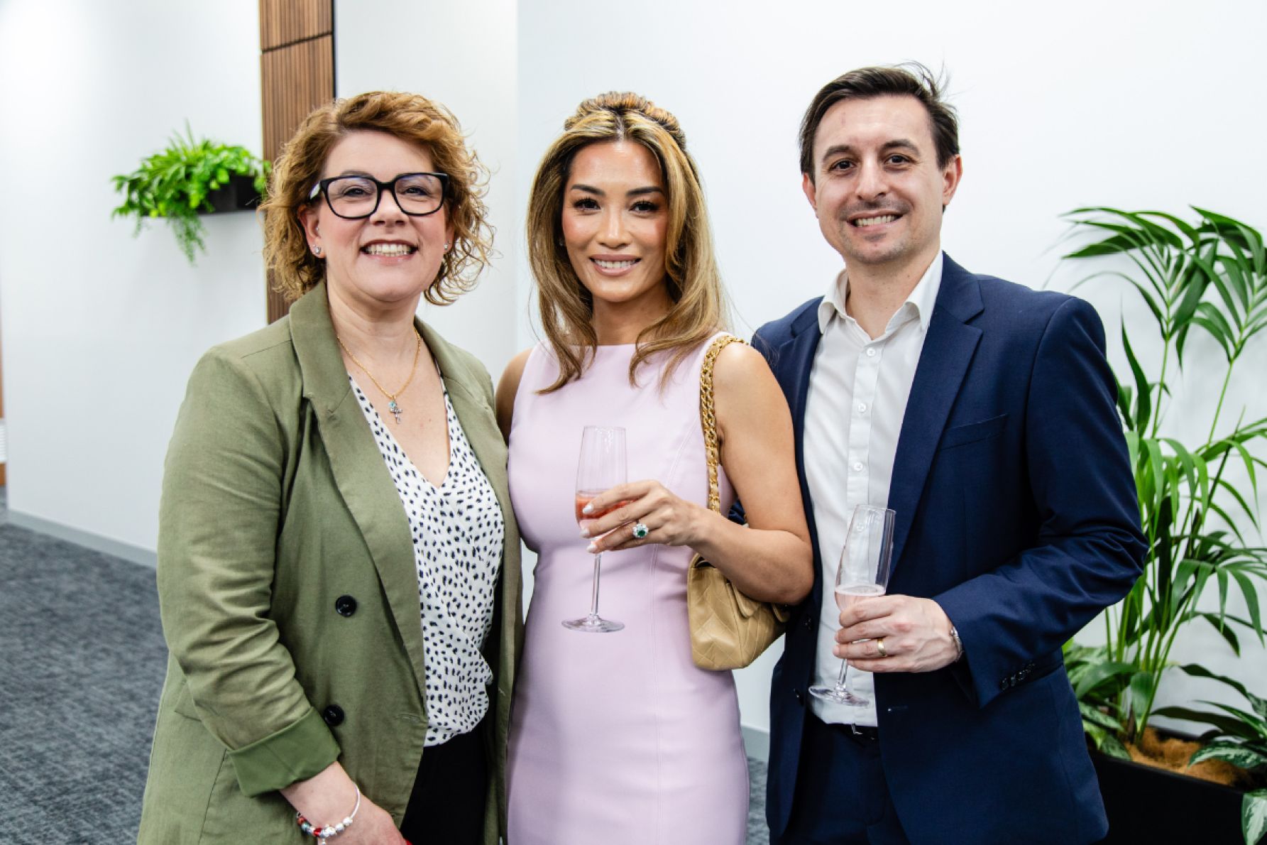 Maryanne Camerini with Monica and Matt Centrone